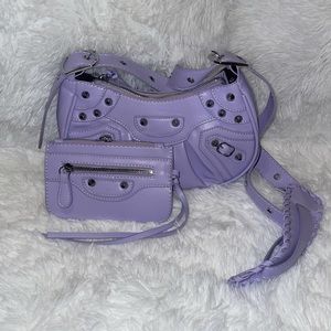 Studded crossbody bag